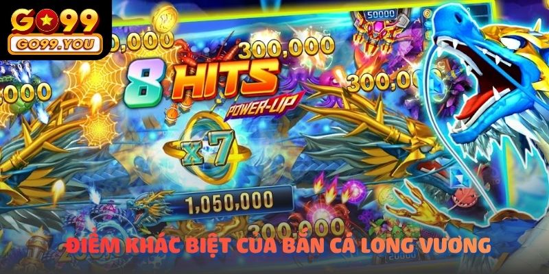 Điểm khác biệt lớn nhất của Bắn Cá Long Vương GO99 nằm ở sự xuất hiện của boss Long Vương 